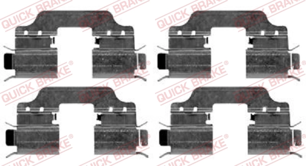 Accessory Kit, disc brake pad